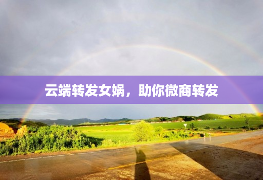 云端转发女娲，助你微商转发