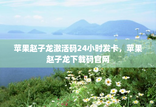 苹果赵子龙激活码24小时发卡，苹果赵子龙下载码官网