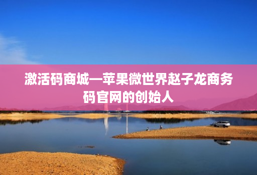 激活码商城—苹果微世界赵子龙商务码官网的创始人