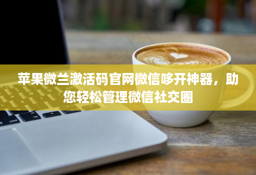 苹果微兰激活码官网微信哆开神器，助您轻松管理微信社交圈