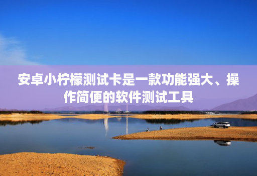 安卓小柠檬测试卡是一款功能强大、操作简便的软件测试工具