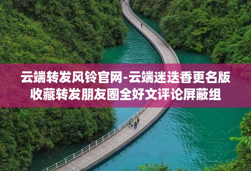 云端转发风铃官网-云端迷迭香更名版收藏转发朋友圈全好文评论屏蔽组