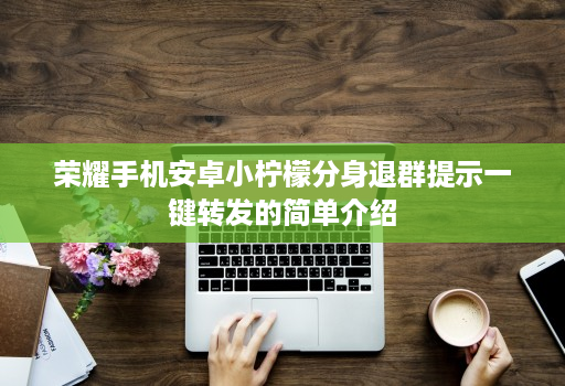 荣耀手机安卓小柠檬分身退群提示一键转发的简单介绍