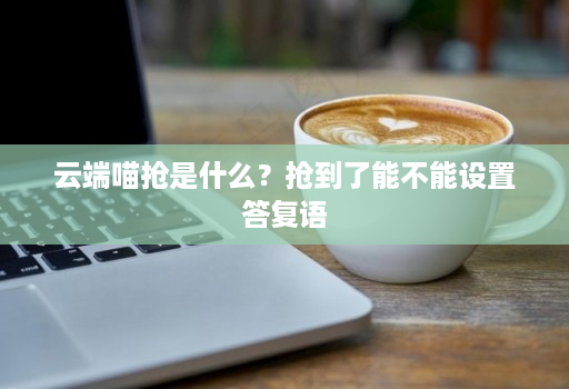 云端喵抢是什么？抢到了能不能设置答复语