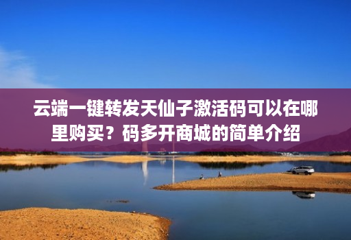 云端一键转发天仙子激活码可以在哪里购买？码多开商城的简单介绍