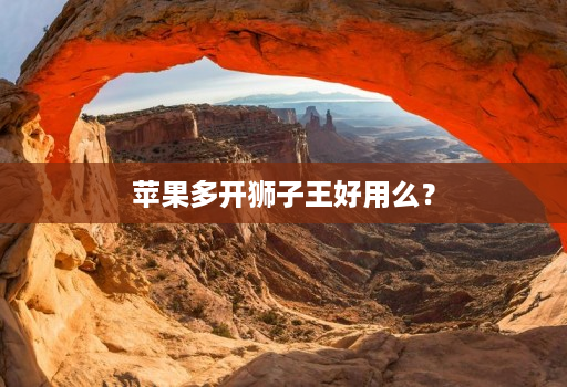 苹果多开狮子王好用么？