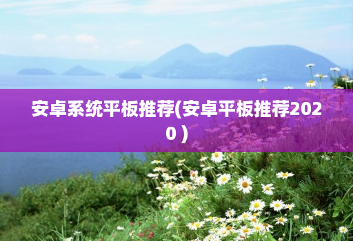 安卓系统平板推荐(安卓平板推荐2020 )