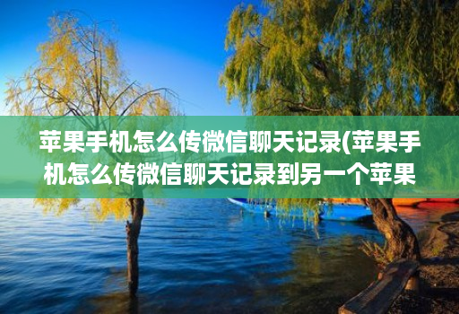 苹果手机怎么传微信聊天记录(苹果手机怎么传微信聊天记录到另一个苹果手机 )