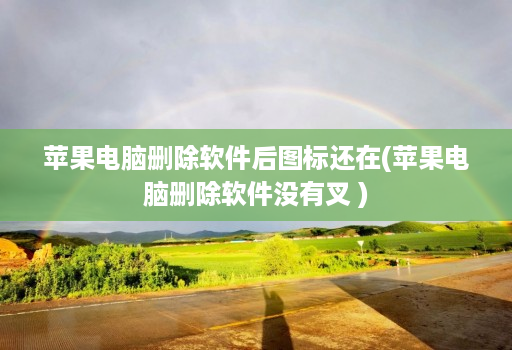 苹果电脑删除软件后图标还在(苹果电脑删除软件没有叉 )