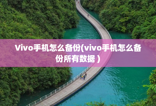 Vivo手机怎么备份(vivo手机怎么备份所有数据 )