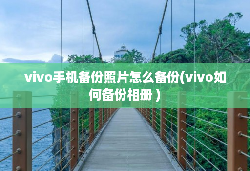 vivo手机备份照片怎么备份(vivo如何备份相册 )
