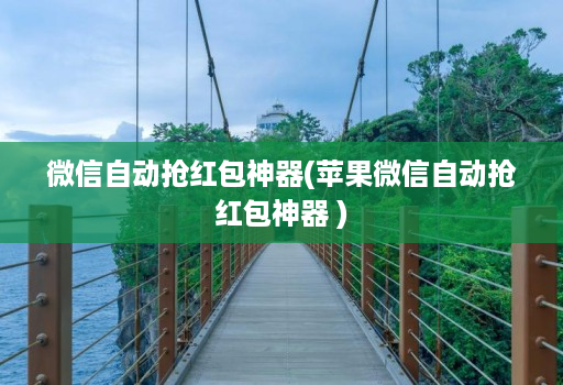 微信自动抢红包神器(苹果微信自动抢红包神器 )