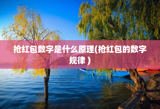 抢红包数字是什么原理(抢红包的数字规律 )