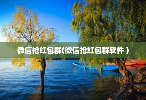 微信抢红包群(微信抢红包群软件 )