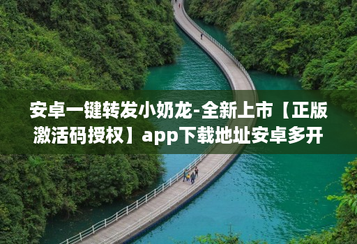 安卓一键转发小奶龙-全新上市【正版激活码授权】app下载地址安卓多开小奶龙华为手机支持么