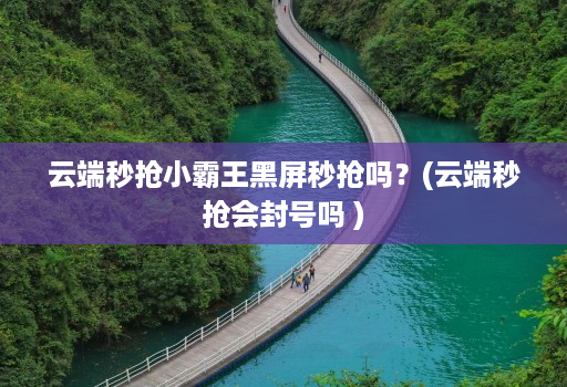 云端秒抢小霸王黑屏秒抢吗？(云端秒抢会封号吗 )