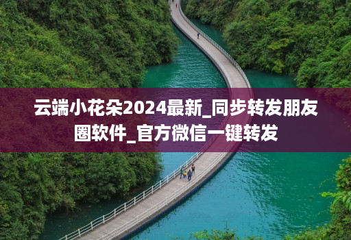 云端小花朵2024最新_同步转发朋友圈软件_官方微信一键转发