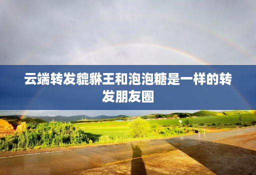 云端转发貔貅王和泡泡糖是一样的转发朋友圈