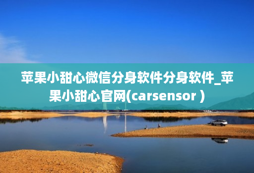 苹果小甜心微信分身软件分身软件_苹果小甜心官网(carsensor )