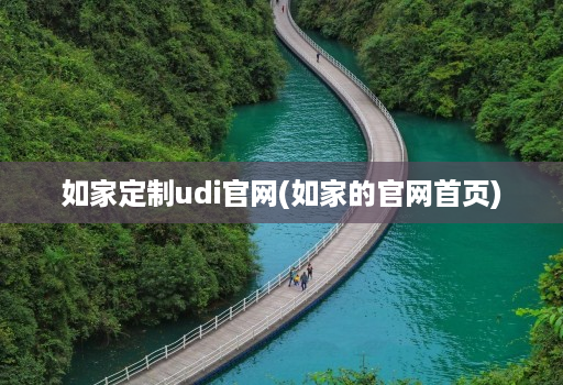 如家定制udi官网(如家的官网首页)